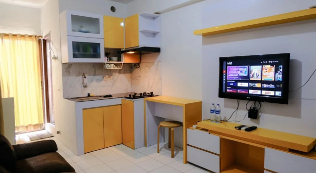 Апартаменты Deluxe Good Choice 2Br At 12Th Floor Gateway Ahmad Yani Cicadas Apartment