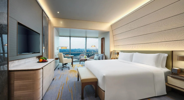 Двухместный номер Premium с видом на реку InterContinental Chongqing Raffles City by IHG