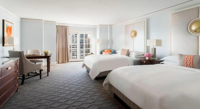 Четырёхместный номер Standard с частичным видом The Ritz-Carlton, Marina del Rey