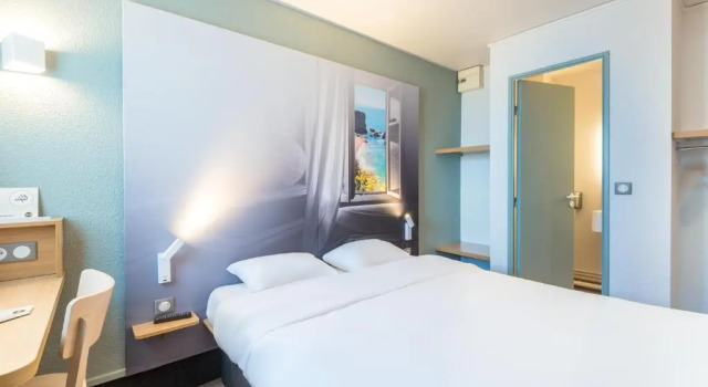 Двухместный номер B&B HOTEL Saint-Nazaire Trignac