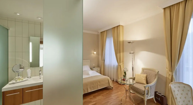 Номер Standard с балконом Ferienwohnungen Hotel Eden Spiez