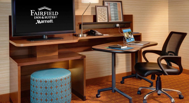 Двухместная студия Fairfield Inn and Suites Hutchinson