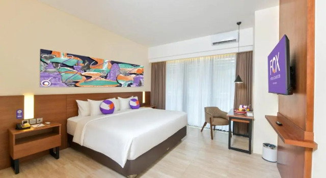 Habitación doble De lujo con vista a la montaña FOX HARRIS Hotel & Convention Banjarnegara