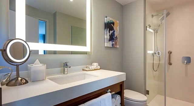 Двухместный люкс Premium c 1 комнатой oceanfront Embassy Suites By Hilton Aruba Beach Resort