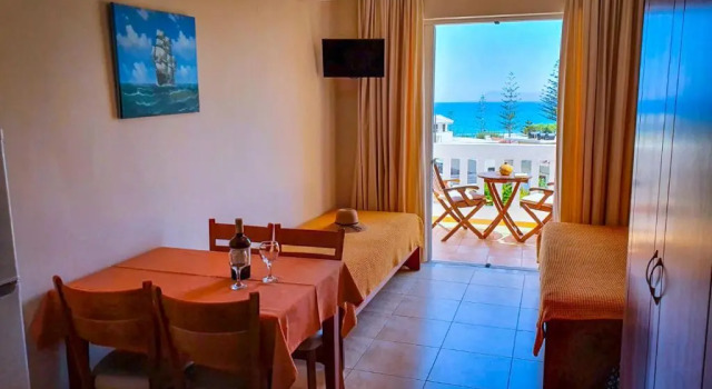Апартаменты c 1 комнатой с видом на море Kalimera Hotel
