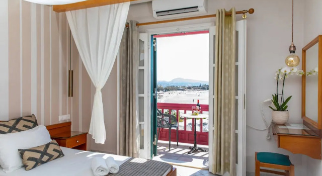 Двухместный номер Standard с балконом и с видом на море Hotel Palatia