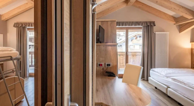 Семейный номер Standard с балконом Albergo Belvedere