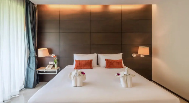 Номер Deluxe с балконом и с видом на бассейн Aree Tara Ao Nang Krabi