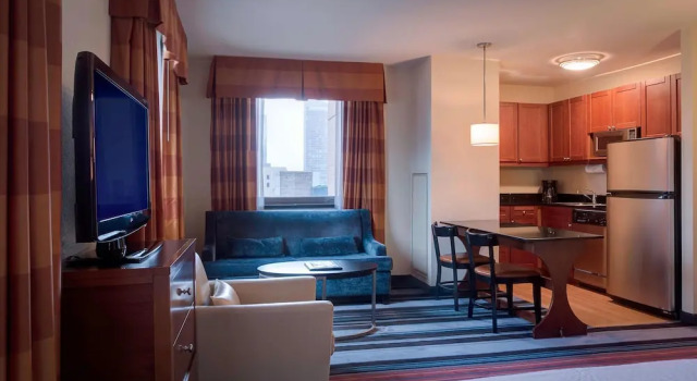 Двухместная Studio Suite Residence Inn by Marriott New York Manhattan/Times Square