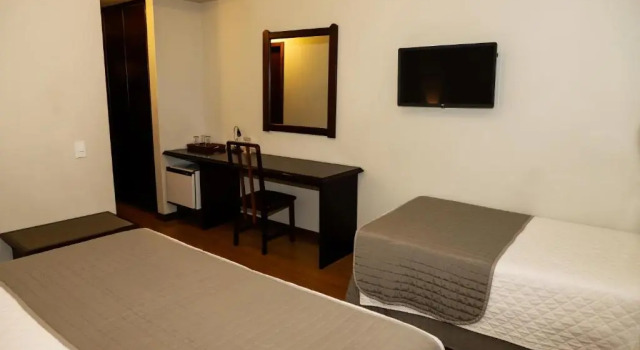 Трёхместный номер Deluxe с балконом Timbó Park Hotel