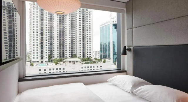 Двухместный номер citizenM Miami Brickell