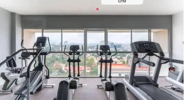 Modern Loft with Gym and Rooftop Interlomas, Prenota Appartamento Naucalpan 