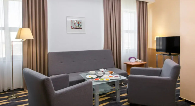 Люкс с 2 комнатами Отель Novotel Москва Центр