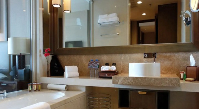 Двухместный номер Deluxe с видом на сад Sheraton Huizhou Bailuhu