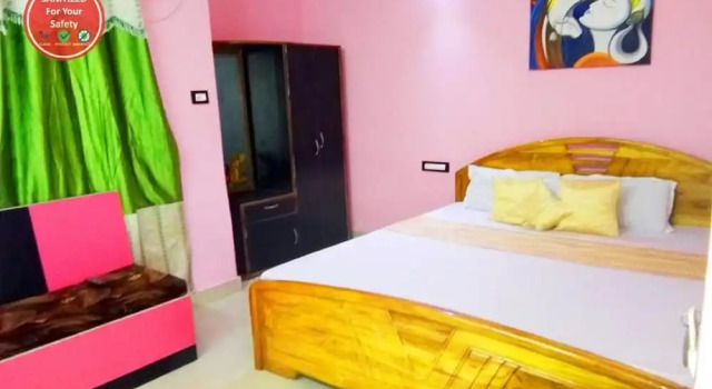 Двухместный номер Standard с балконом и с видом на город Goroomgo Swapnodeep Residency Digha