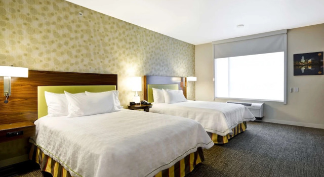 Четырёхместная Studio Suite Accessible Home2 Suites by Hilton Dallas Downtown at Baylor Scott & White