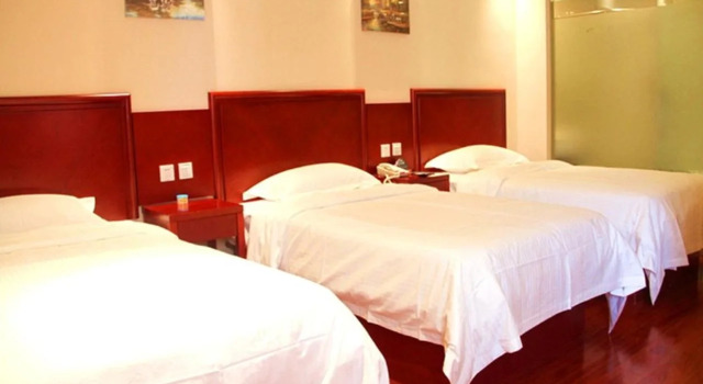 GreenTree Inn Jiangsu Suqian Xiangwang Guli South Xingfu Road Business Hotel, Buchen Sie Hotel Suqian Jiangsu