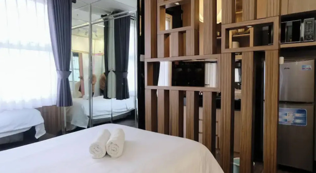 Spacious And Unique Studio With City View Apartment At Parahyangan Residence, Rezervasyon Daire Bandung Kidul Bandung