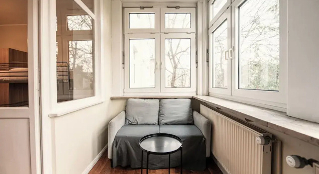 Кровать в общем номере Wandery Hotel Dessau
