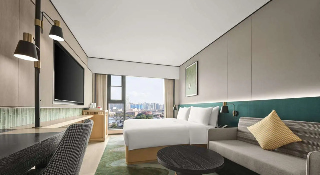 Номер Deluxe Hilton Garden Inn Chengdu Tianfu Panda Tower