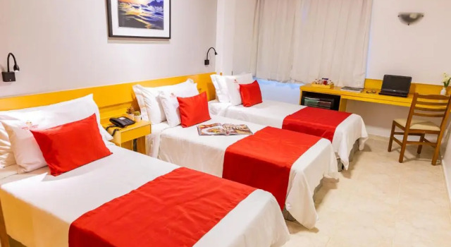 Трёхместный номер Superior Hotel Vermont Ipanema