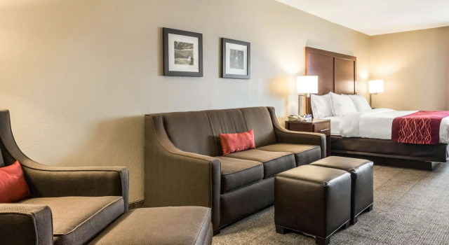Двухместный номер Standard Comfort Inn Ottawa Starved Rock Area