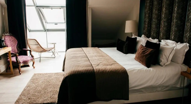 Люкс Deluxe с видом на море Hotel Art Santander