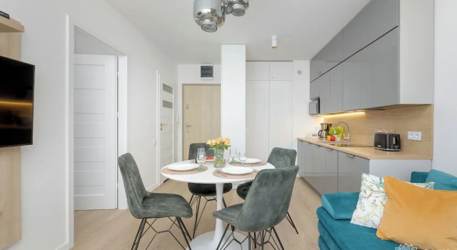 Апартаменты Classic с балконом Seaside Apartamenty Porta Mare