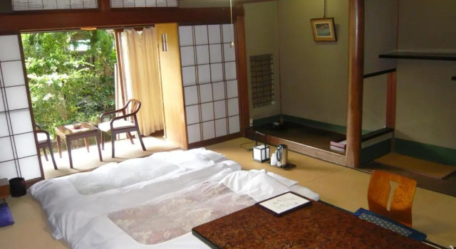 Camera Japanese-Style Seikiro Ryokan Historical Museum Hotel