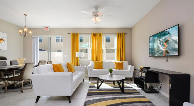 Номер Standard Lovely 4Bd Townhome Near Disney @ Compass Bay 5122