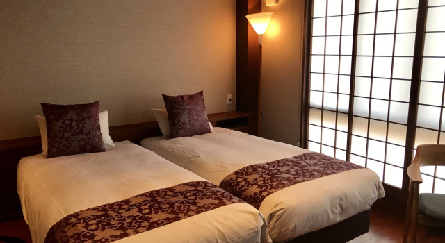 Двухместный номер Гостевой дом Kyomachiya Ryokan Sakura Urushitei
