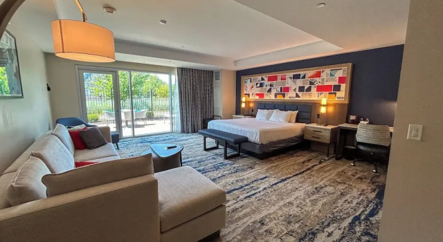 Двухместный люкс с видом на реку The Landing Hotel at Rivers Casino Pittsburgh