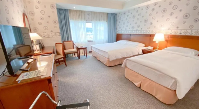 Трёхместный номер Standard с видом на гавань Evergreen Laurel Hotel - Keelung