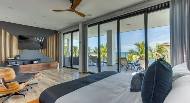 Вилла с 4 комнатами с балконом и с видом на море Villas at Playa de Coco