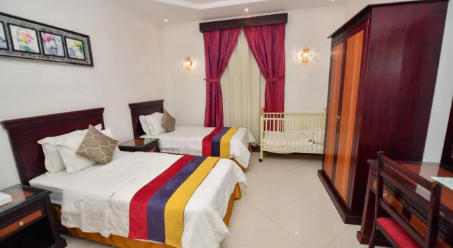 Апартаменты с 2 комнатами Aseel Alsharq Serviced Apartments - اقتصادي