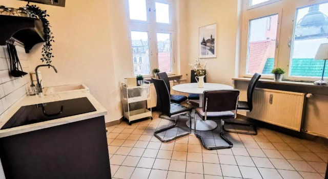 Zwickau Innenstadt Deluxe Apartment, Prenota Appartamento Hotel a Zwickau con colazione, Colazione