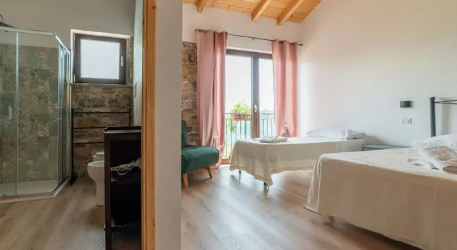 Трёхместный номер Standard с видом на море Agriturismo San Basilio