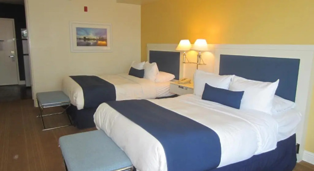 Четырёхместный номер Deluxe University Plaza Waterfront Hotel