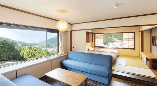 Шестиместный номер Superior Ooedo Onsen Monogatari Premium Gero Honkan