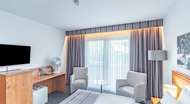 Двухместный номер Comfort с балконом и с видом на внутренний двор Parkhotel Sonnenberg