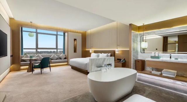 Двухместный люкс Deluxe Wyndham Garden Shanghai Songjiang