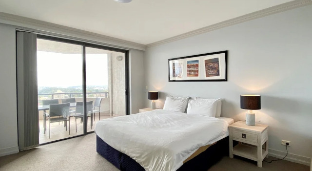 Номер Superior с 3 комнатами с балконом и с видом на гавань Milson Serviced Apartments