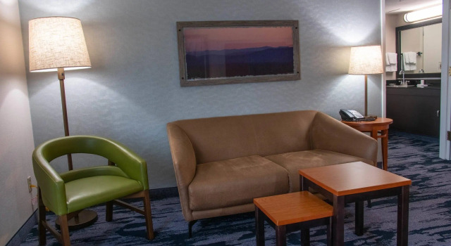 Двухместный люкс Fairfield Inn & Suites Anaheim North Buena Park