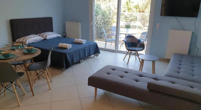 Eretria Studio Apartment, Забронировать Апартаменты/квартира Эретрия Эвбея, рядом с Пляж г. Эретрея