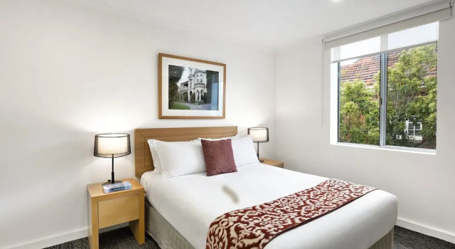 Апартаменты c 1 комнатой с балконом Quest St Kilda Bayside