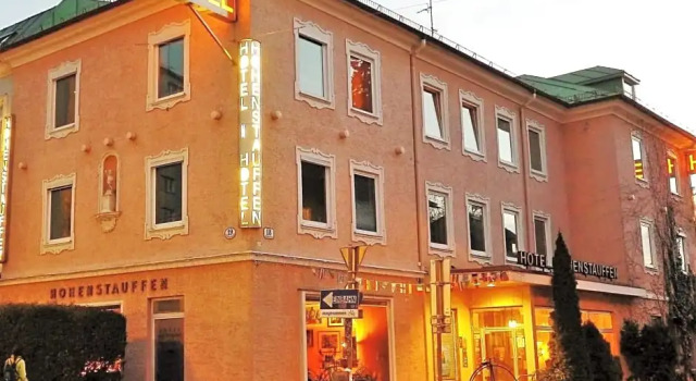Номер Standard с видом на сад Hotel Hohenstauffen