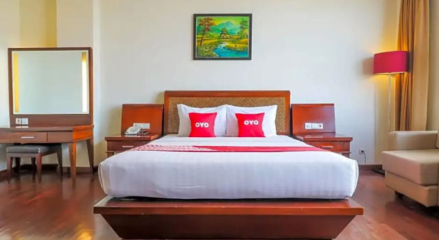 Двухместный номер Deluxe с красивым видом из окна Grand Jimbaran Boutique Hotel & Spa