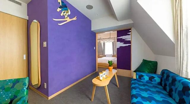 Семейный люкс Hakuba Springs Hotel
