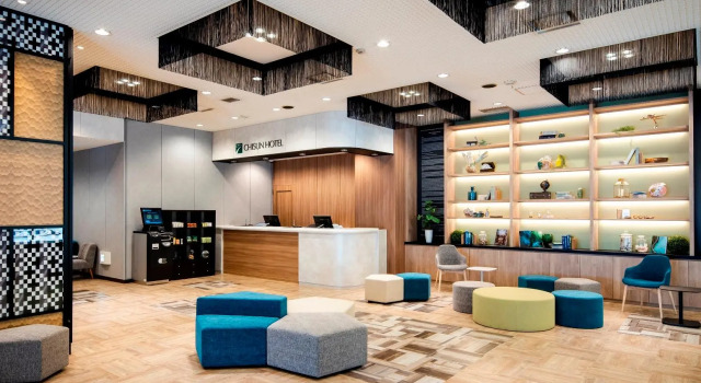 Кровать в общем номере Chisun Hotel Kamata