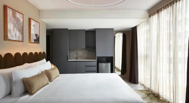 Двухместная студия Melbourne City Apartment Hotel